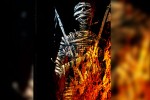 Mixed Media: Mummy Afire