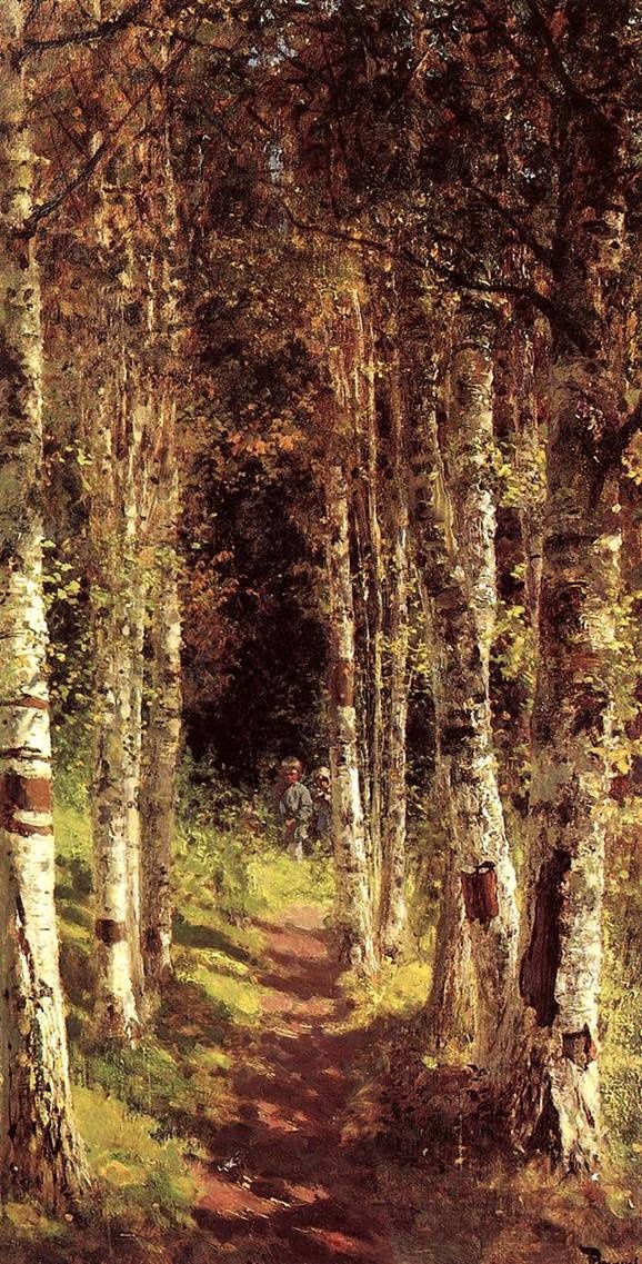 Vasily Polenov, Birchwood Alley