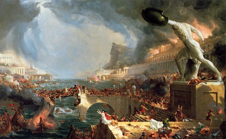 Thomas Cole, "Course of Empire: Destruction"